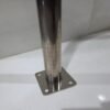 Range-vélos universel classique en inox sur platine – vue 3