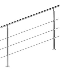 Barandilla de acero inoxidable 304 ajustable