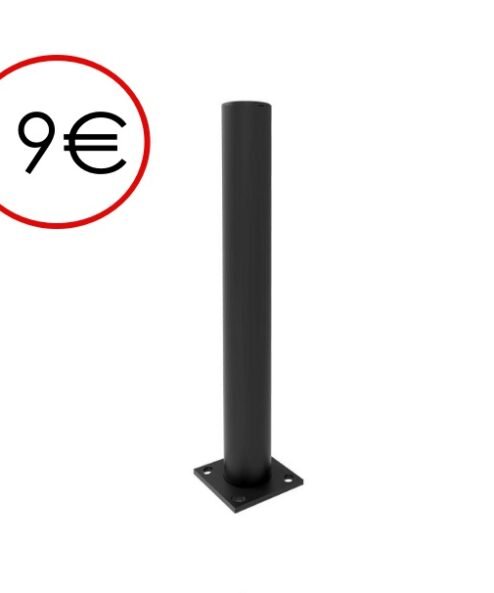Potelet fin Ø 60 mm sur platine