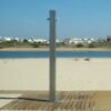 Douche de plage Valencia avec robinet lave-pieds