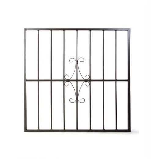 Grille de défense en fer forgé sur mesure