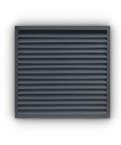 Reja de ventilacion o cerramiento  con lamas z