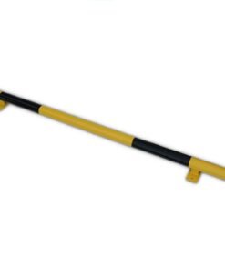 Tope de parking para coches con aplaca para atornillar