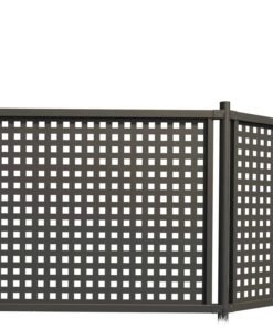 Vallado cubre muros de chapa perforada