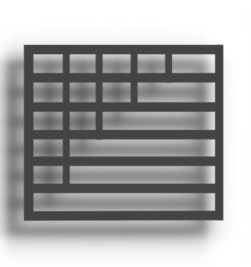 Grille de défense en acier Moderne sur mesure, en direct de l'atelier