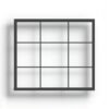 Grille de défense en acier Design 6 sur mesure
