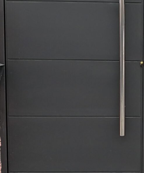 Portillon moderne en tôle