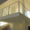 Poteau de garde-corps inox pour verre – vue 2