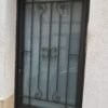 Porte d'entrée de sécurité en acier forgé pour maison ou résidence – vue 2