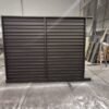 Portail coulissant à lames de tôle CHP sur mesure – vue 3
