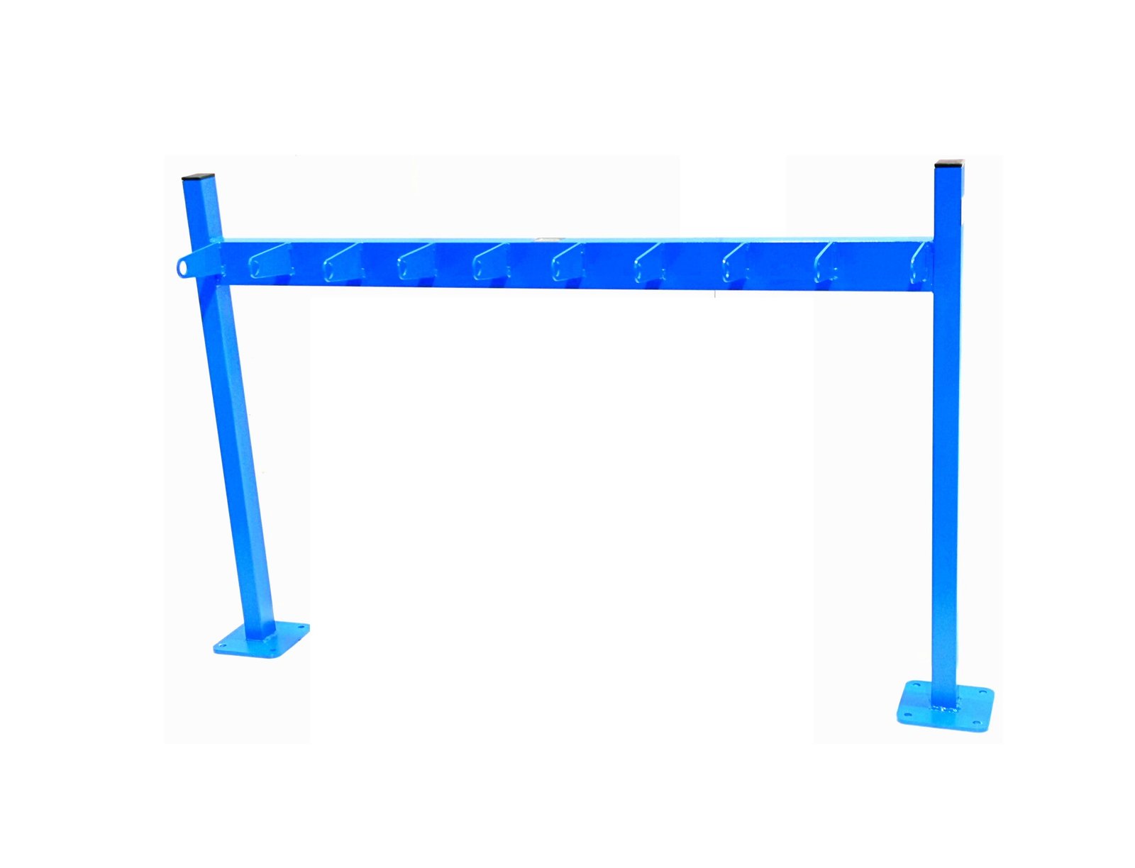 Aparca patinetes o scooter electrico de acero para anclar al suelo