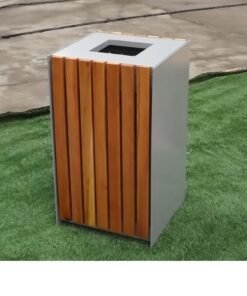 Papelera Urbana de acero modelo Madex