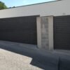 Portail battant de garage ou de parking à lames CHP, sur mesure