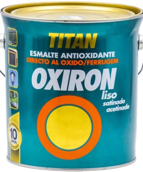 Peinture laque Oxiron blanc lisse satiné 4566 – 4 L