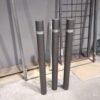 Potelet fixe Barcelona Eco galvanisé – vue 3