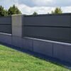 Clôture résidentielle Bandex en tôle – vue 2