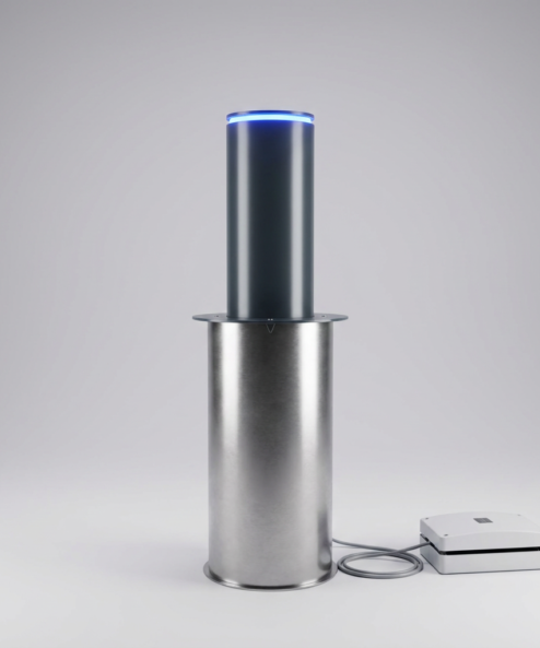 Borne automatique Impact 220 – Ø 220 mm, H 500 mm, couleur au choix