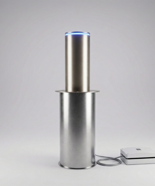 Borne automatique Impact inox – Ø 220 mm, H 500 mm