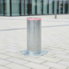 Borne automatique Impact galvanisée sur batterie – Ø 220 mm, H 500 mm – vue 2