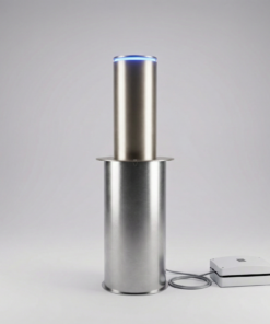 Borne automatique Impact inox Ø220 mm H500 mm