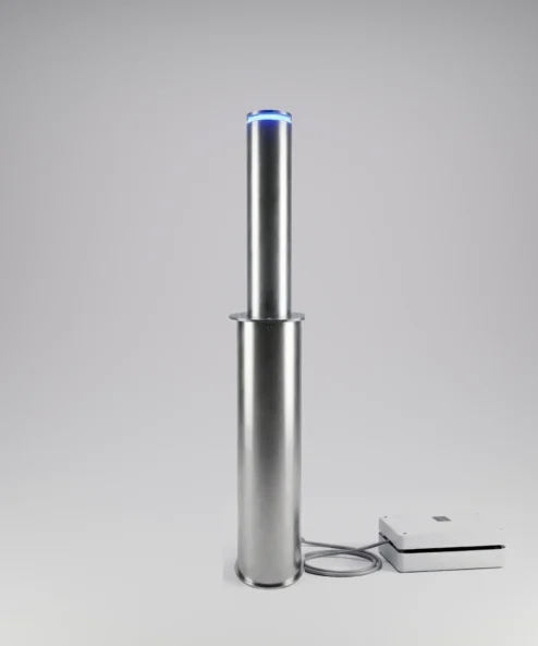 Borne automatique Ø 114 mm galvanisée