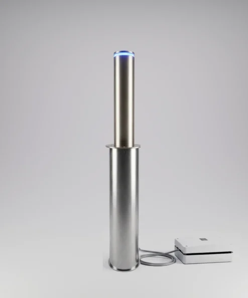 Borne automatique Ø 114 mm inox