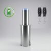 Borne automatique Impact galvanisée sur batterie – Ø 220 mm, H 500 mm