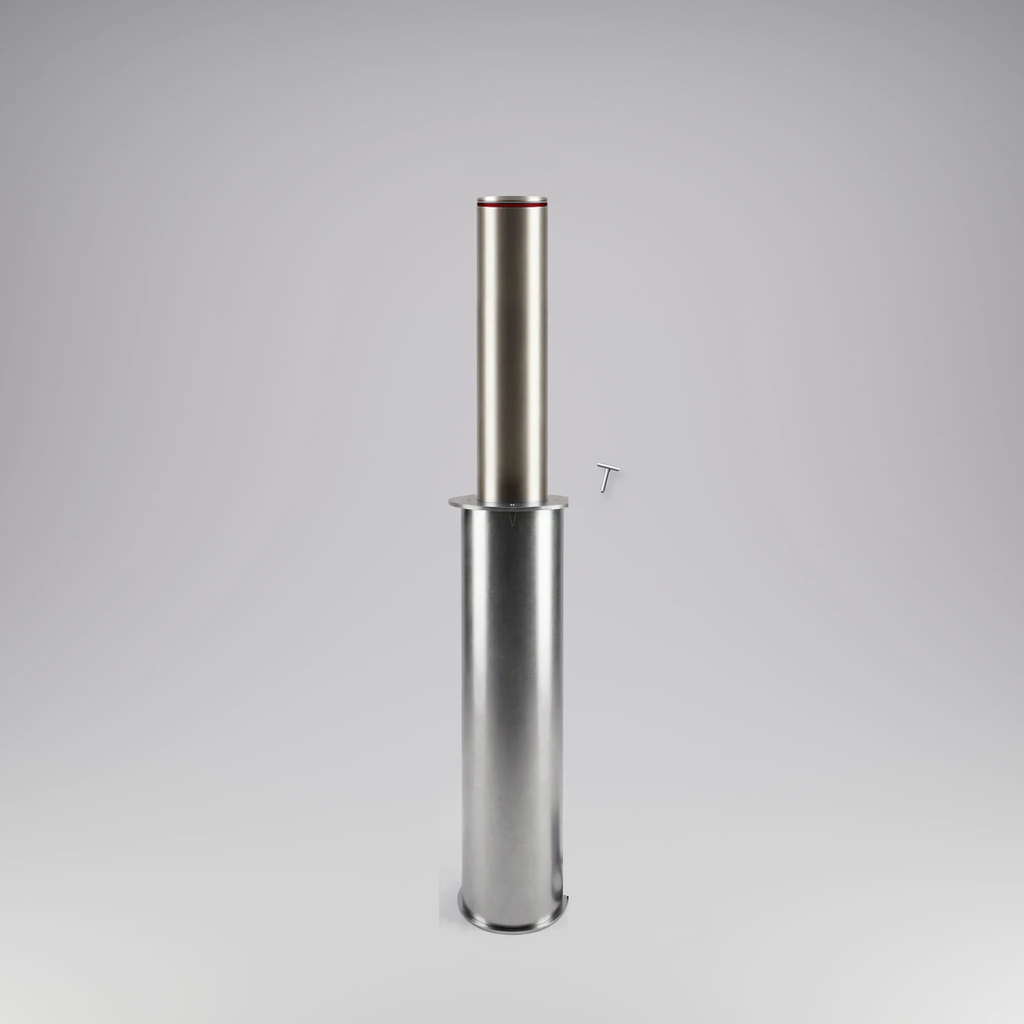 semi114-inox Borne semi-automatique York Ø 114 mm inox